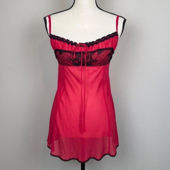 Victoria's Secret Dresses & Skirts - Vintage 2002 100% silk Victorias Secret milkmaid slip dress Size medium